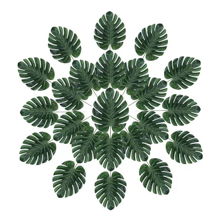 Konstgjorda Monstera blad