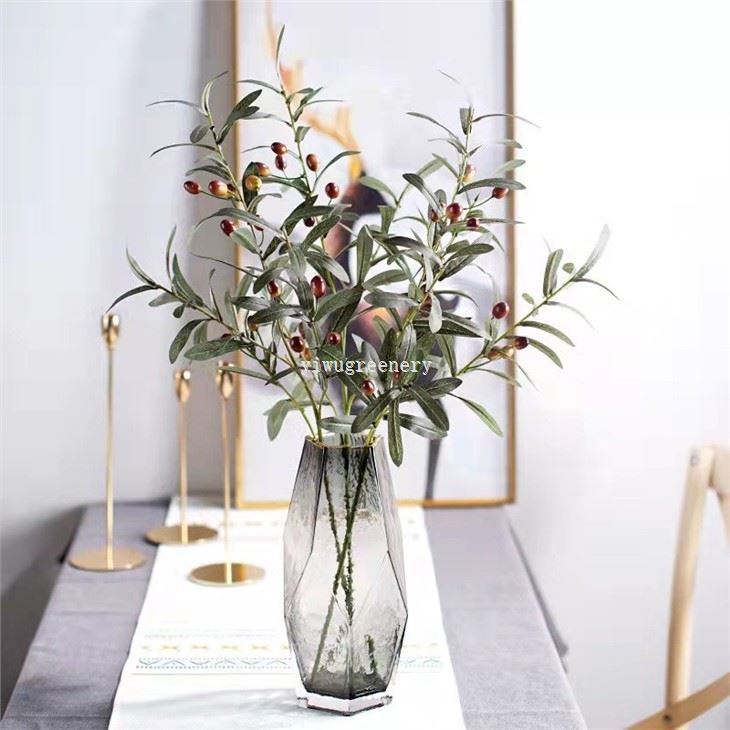 best faux olive branches